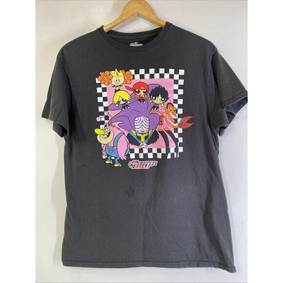 Cartoon Network Powerpuff Girls Blossom Buttercup Bubbles Men’s Large 42-44” - Picture 1 of 7